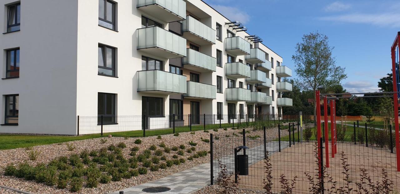 Nowoczesny Apartament Ludova Biskupiec  Dış mekan fotoğraf